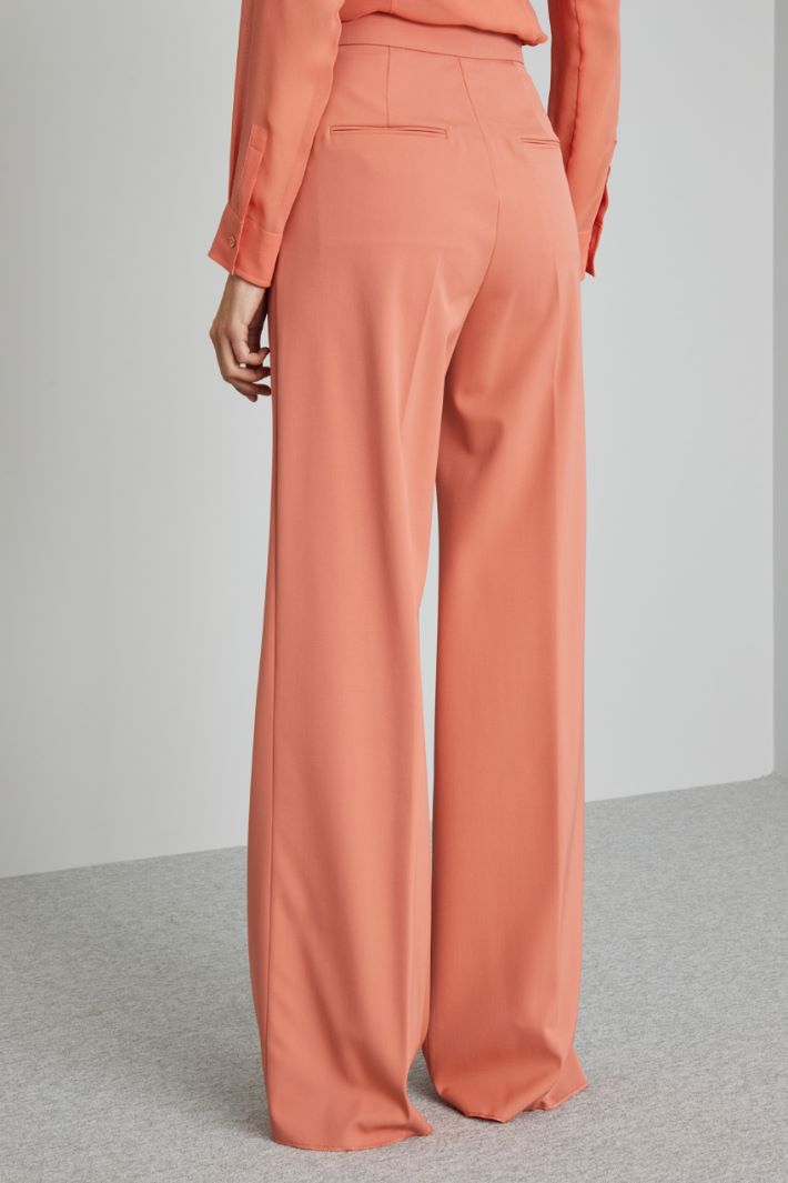 High-waisted wool trousers Intrend - 2