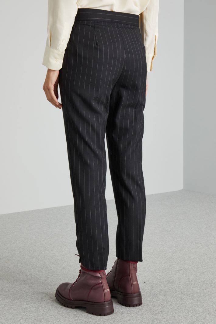 Wool cigarette trousers Intrend - 2