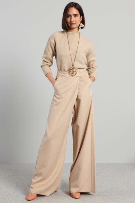 Pure camel trousers Intrend