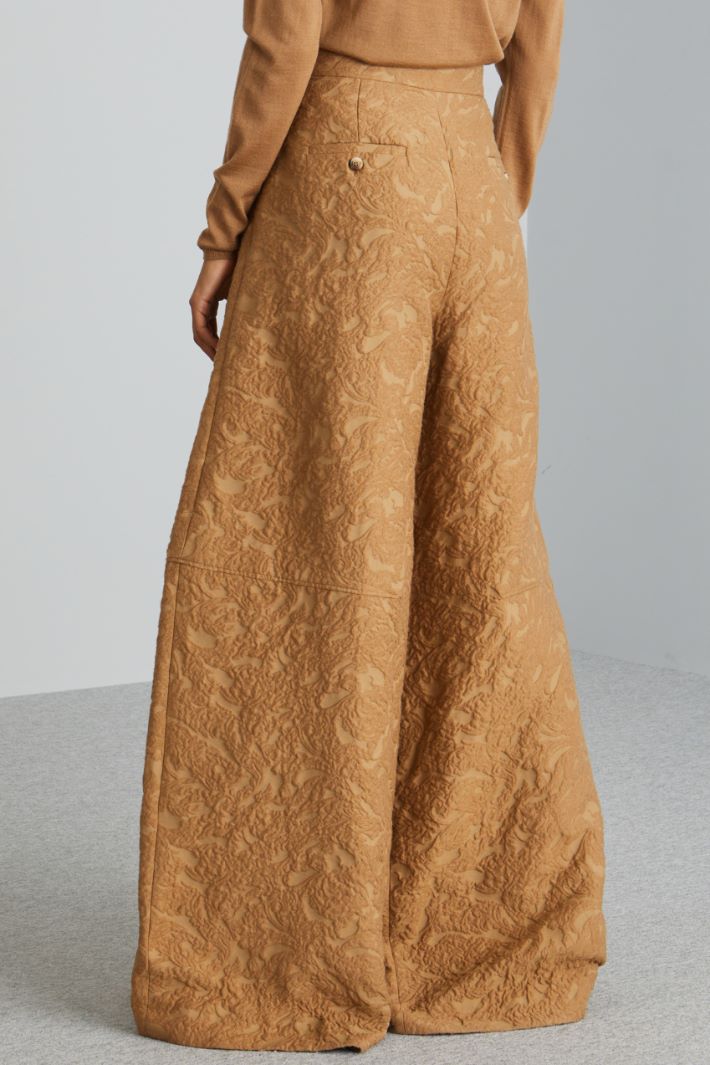 Balloon trousers in brocade jacquard Intrend - 2