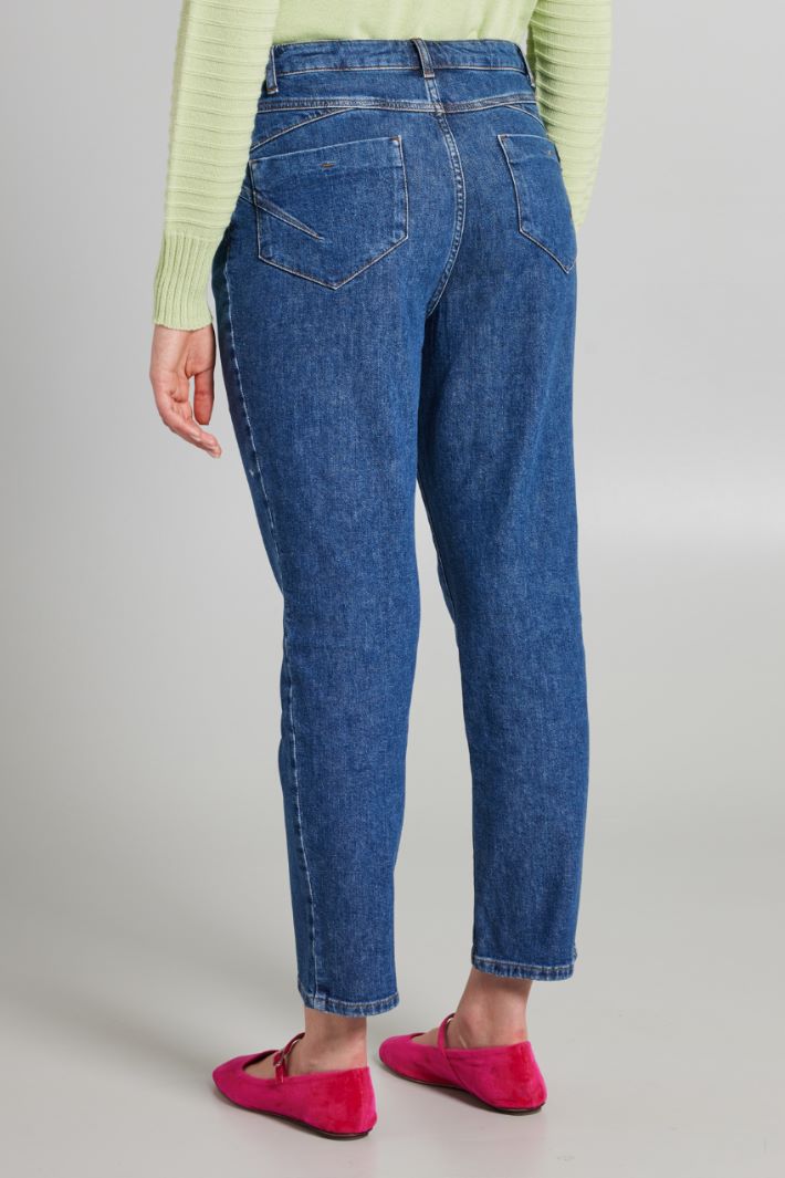 Straight denim trousers Intrend - 2