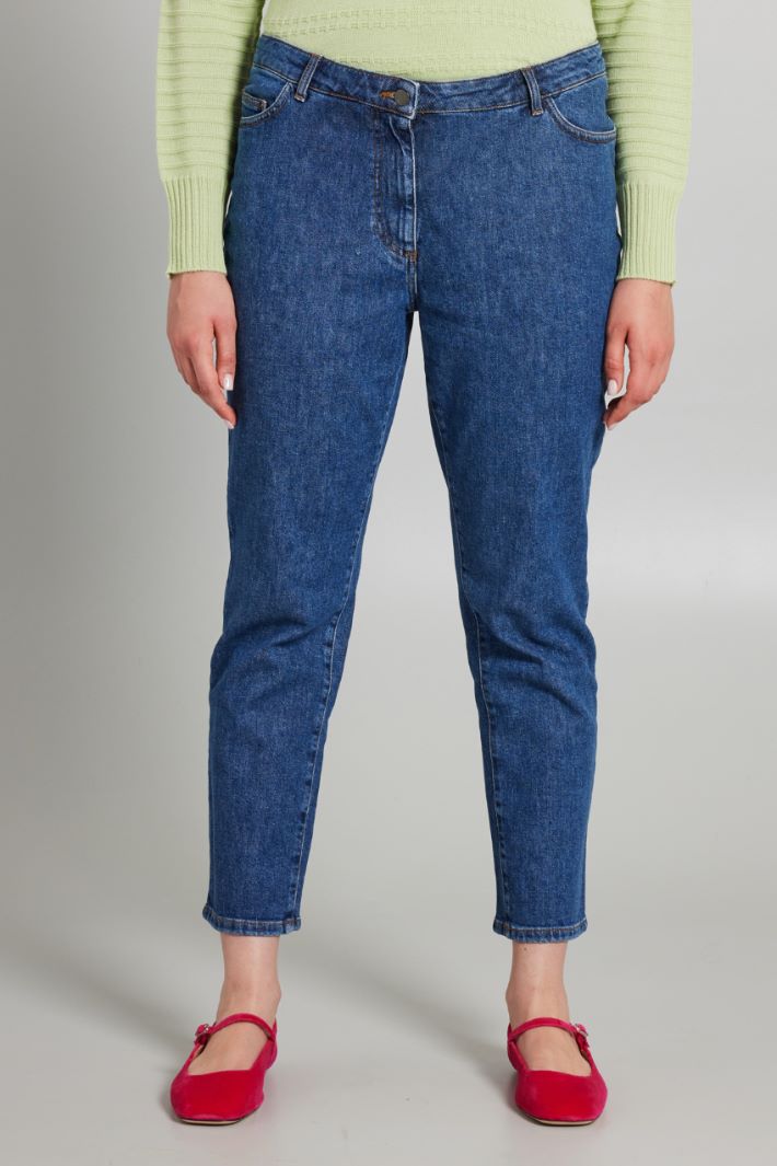 Straight denim trousers Intrend - 3