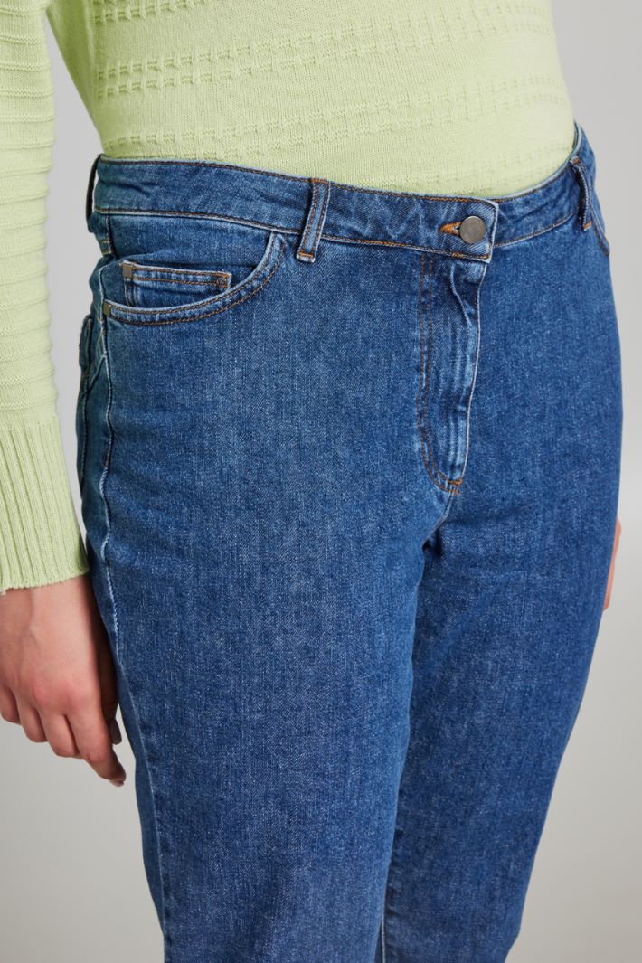 Straight denim trousers Intrend - 4