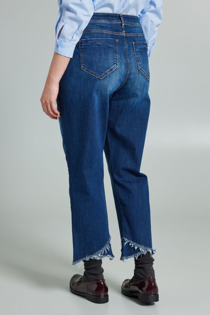 Jeans with frayed hem Intrend - 2