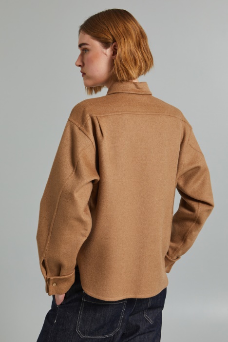 Camisa de camello puro