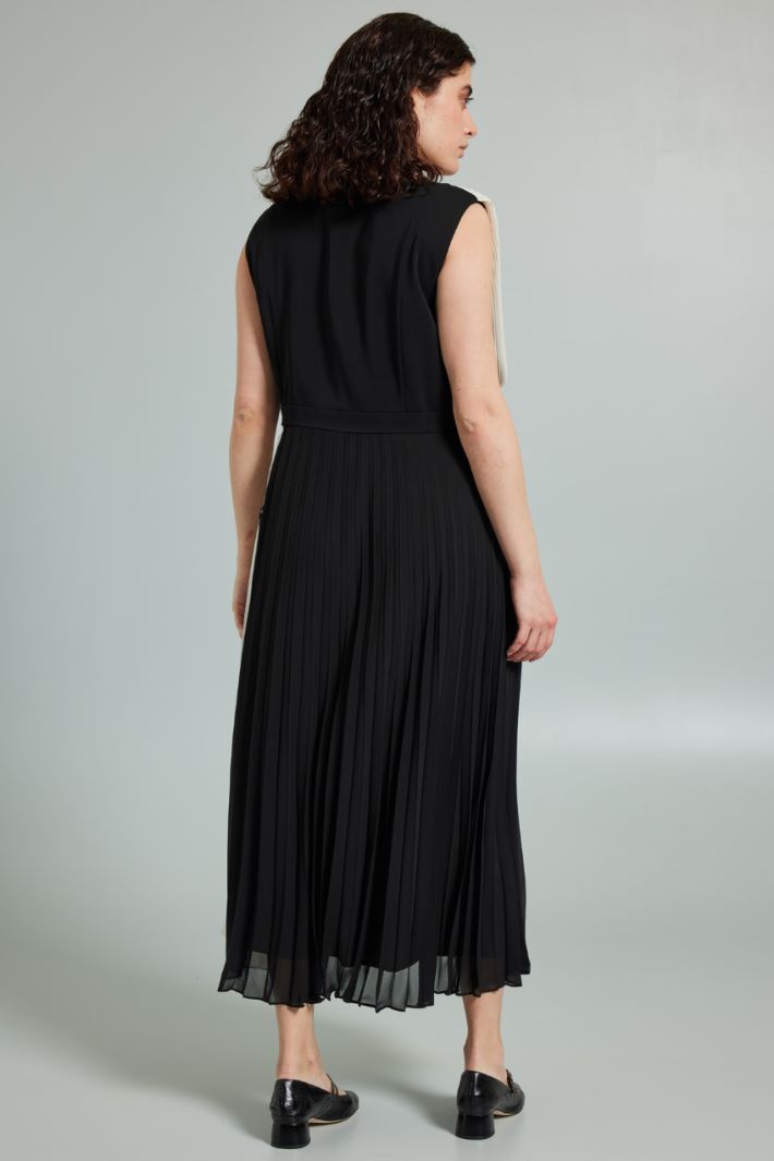 Pleated georgette dress Intrend - 2