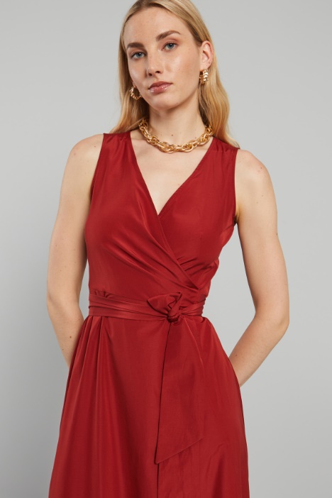 Abito lungo a portafoglio