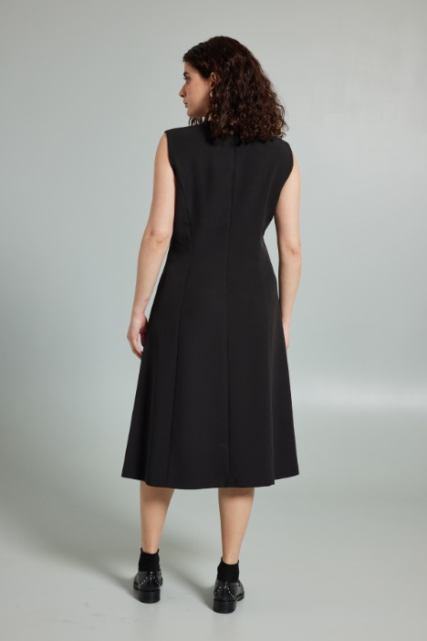 Abito svasato stretch