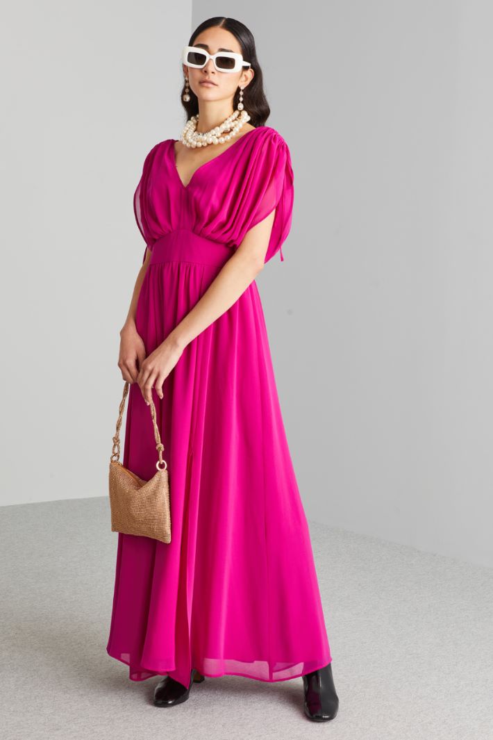 Long draped dress Intrend