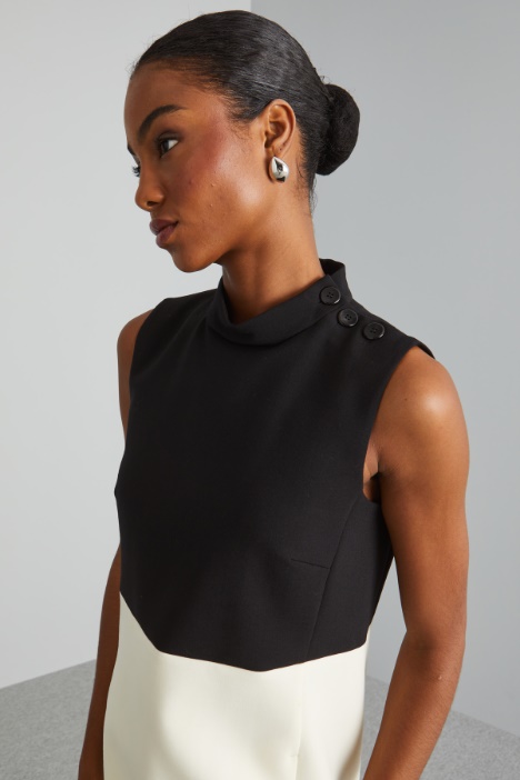 Abito a tubino in lana