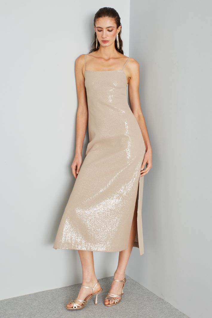 Long sequined dress Intrend - 3