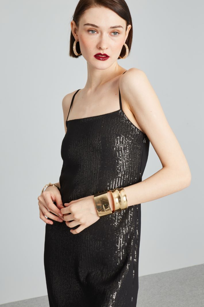 Long sequined dress Intrend - 4