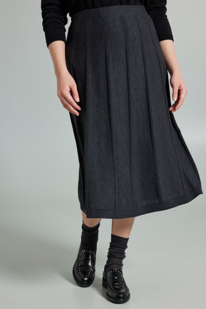 Wool knit skirt Intrend - 3