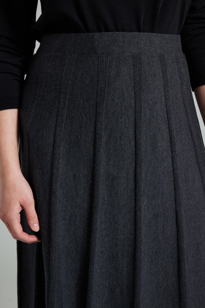 Wool knit skirt Intrend - 4