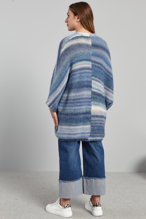 Cardigan morbido in lana