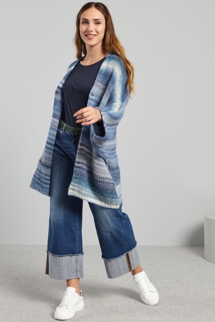 Long loose cardigan Intrend - 3