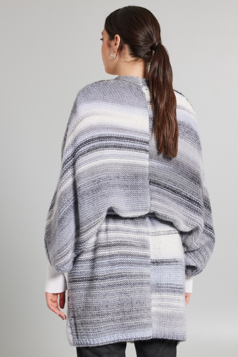 Cardigan morbido in lana