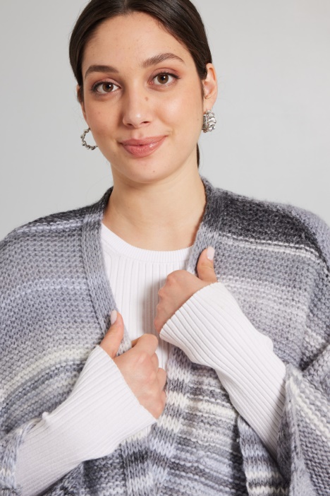 Cardigan morbido in lana