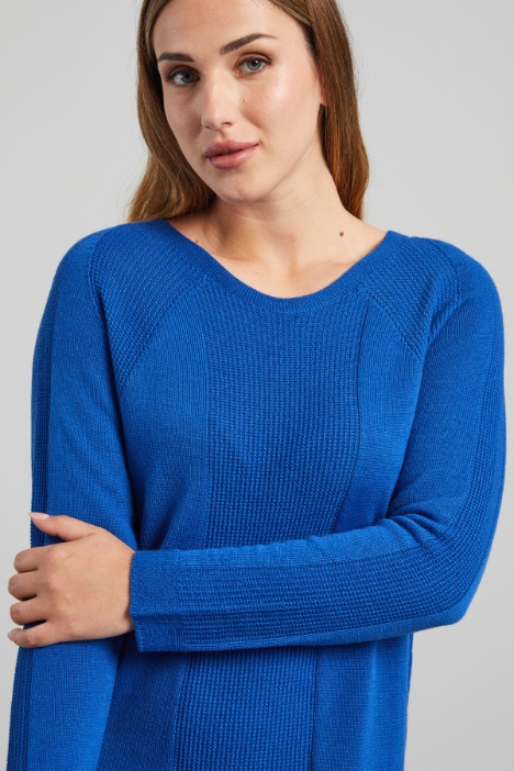 Abito corto in maglia