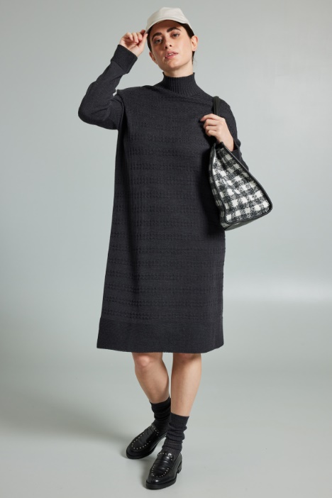 Wool knit dress Intrend