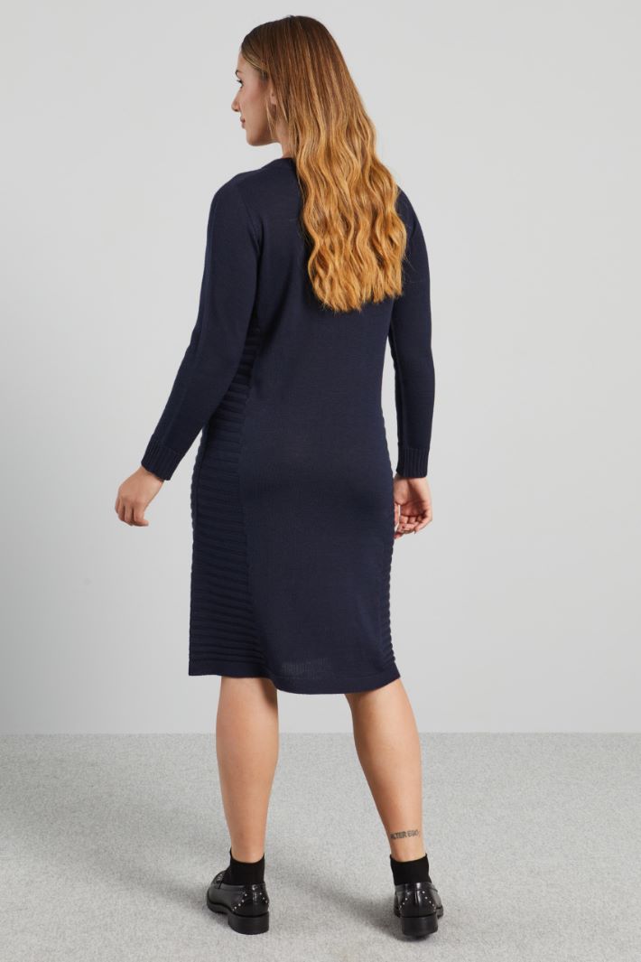 Wool knit dress Intrend - 2