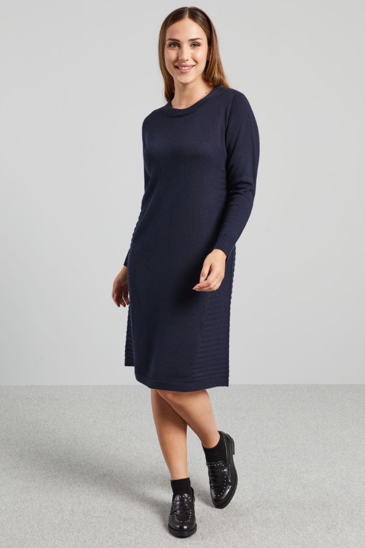 Wool knit dress Intrend - 3