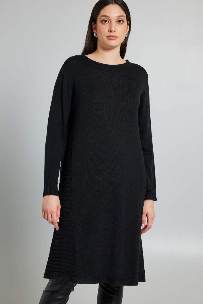 Wool knit dress Intrend - 3