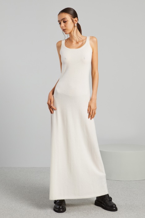 Abito lungo in maglia