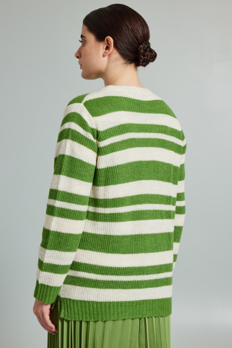 Cardigan con bottoni