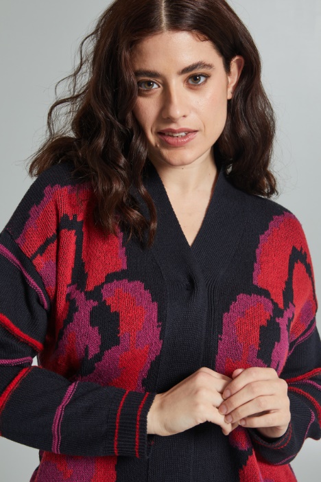 Cárdigan de jacquard