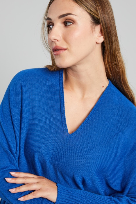 Maglia con doppio scollo a V