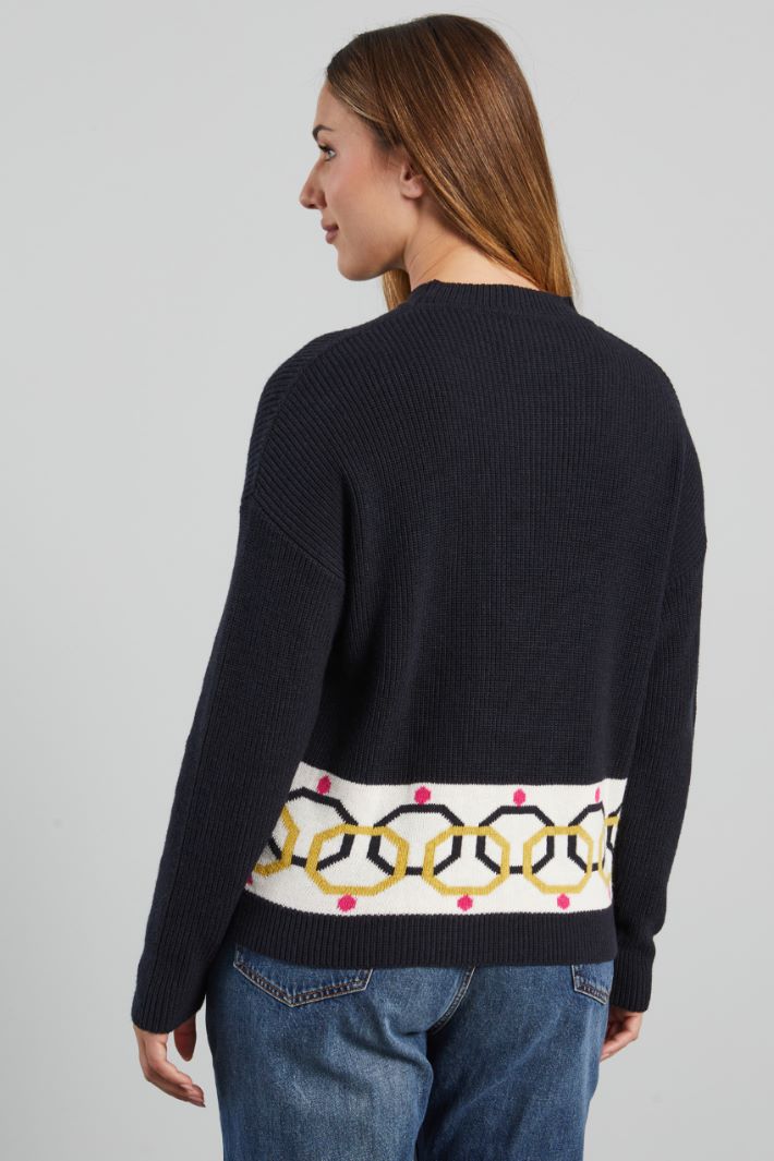 Jacquard sweater Intrend - 2