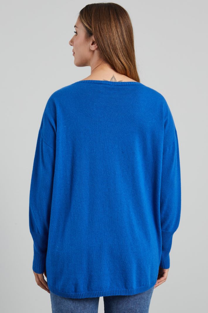 Sweater with micro slits Intrend - 2