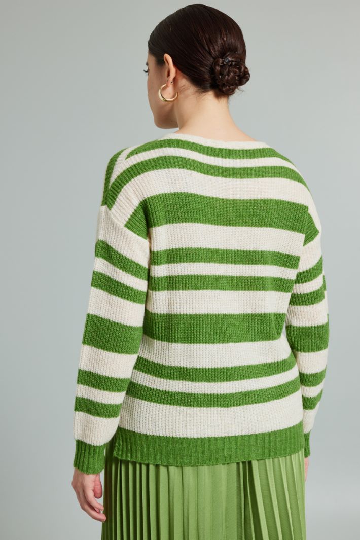 Rib-knit sweater Intrend - 2