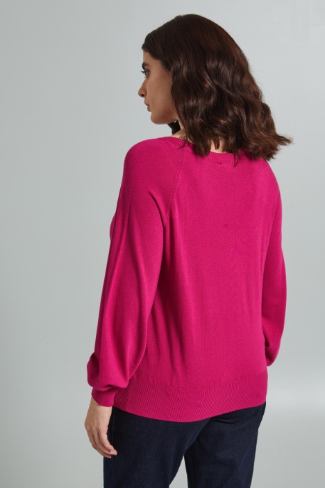 Maglia con bottoni decorativi