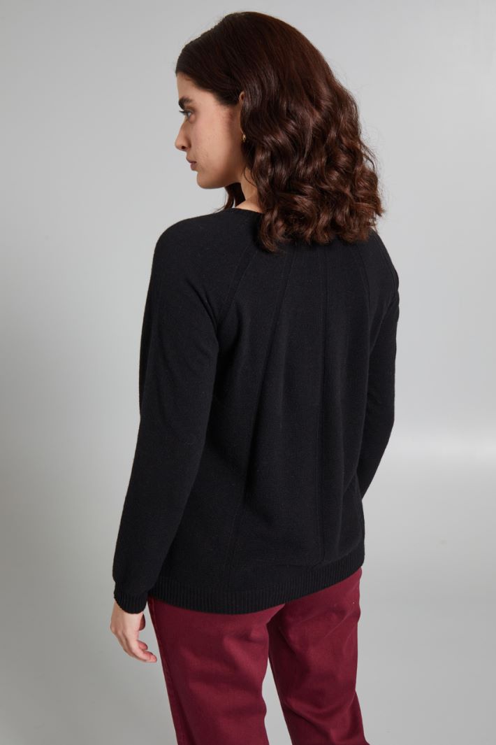 Sweater with raglan sleeves Intrend - 2