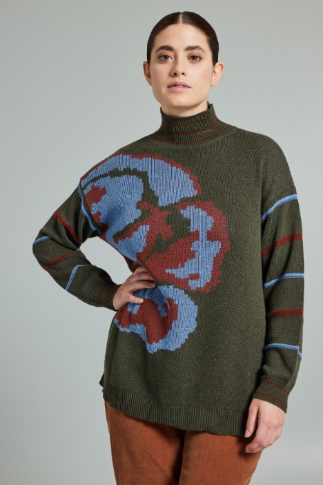 Jacquard sweater Intrend