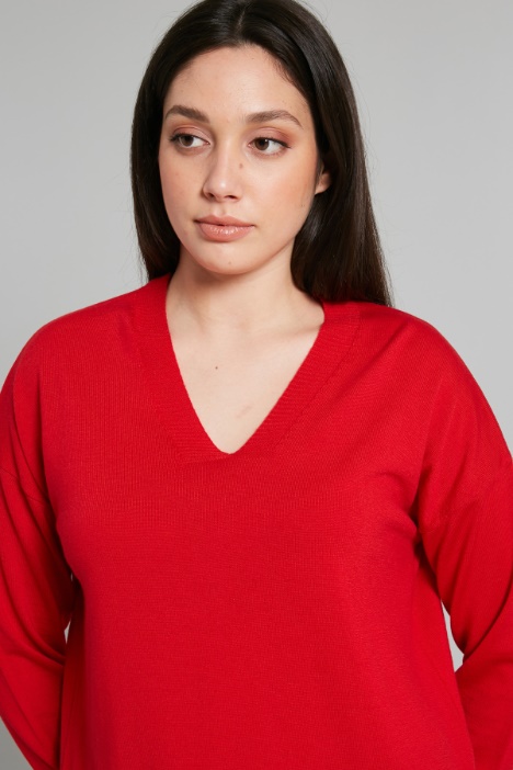 Jersey con escote en V