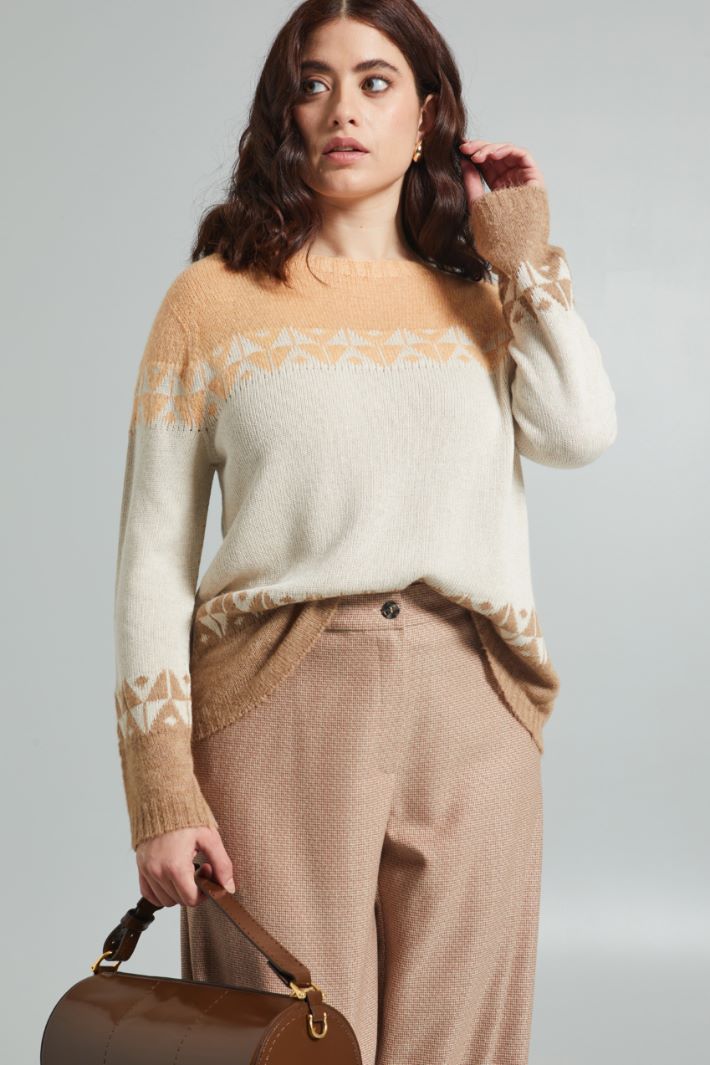 Brushed sweater Intrend - 3