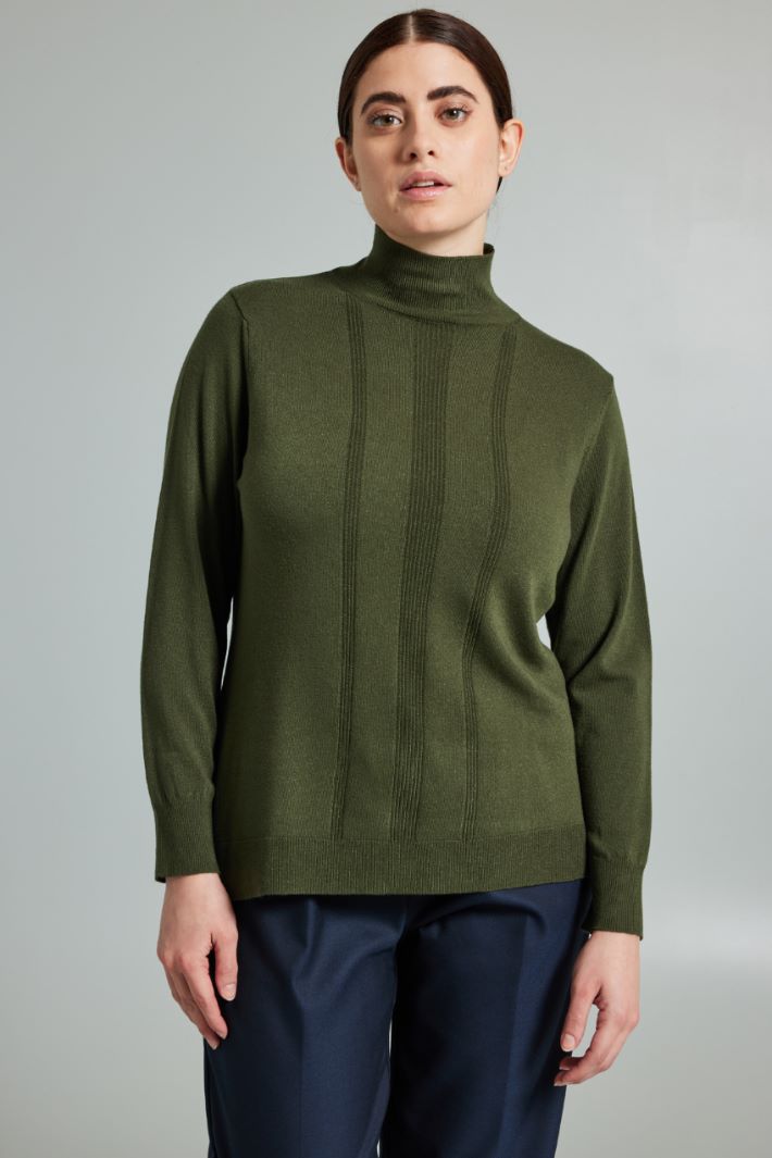 High neck sweater Intrend - 3