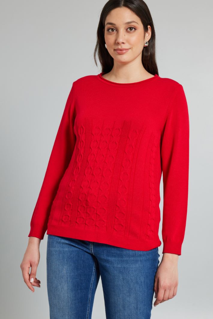 Stretch viscose sweater Intrend - 3