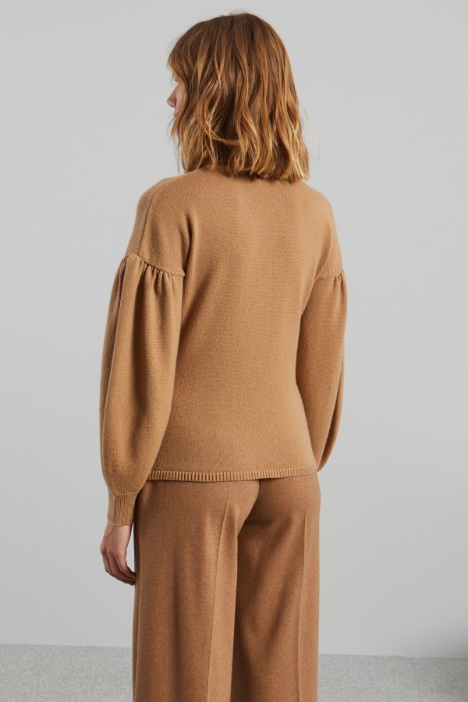 Jersey con mangas abullonadas