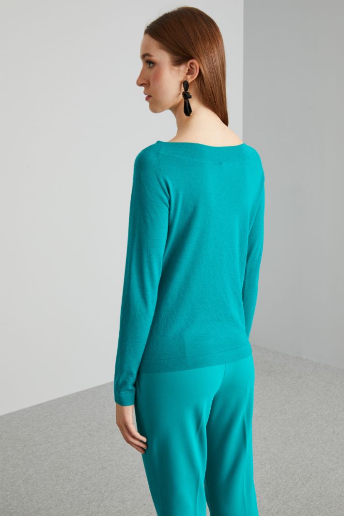 Boat neck sweater Intrend - 2