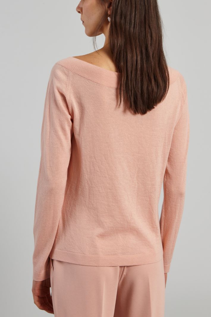 Boat neck sweater Intrend - 2