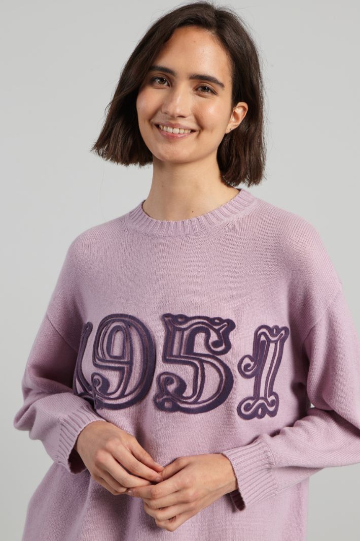 Sweater with raised details Intrend - 4