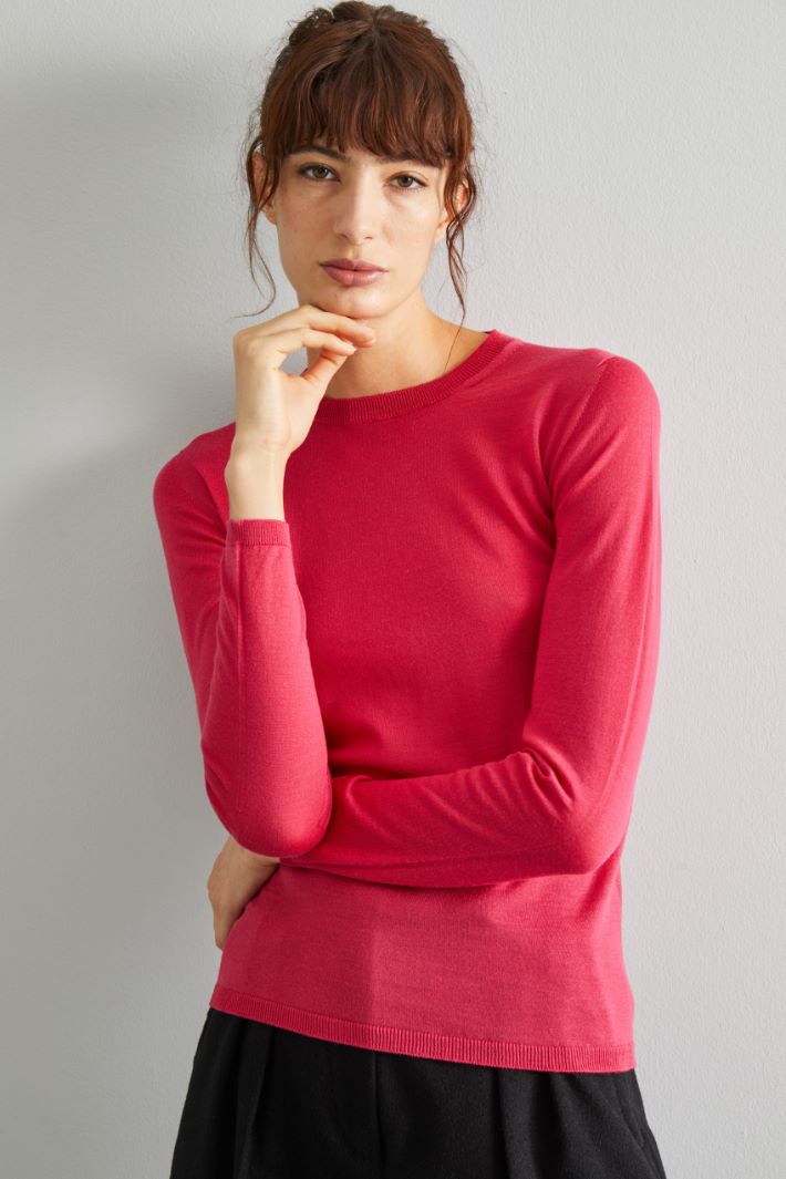 Lightweight wool sweater Intrend - 4