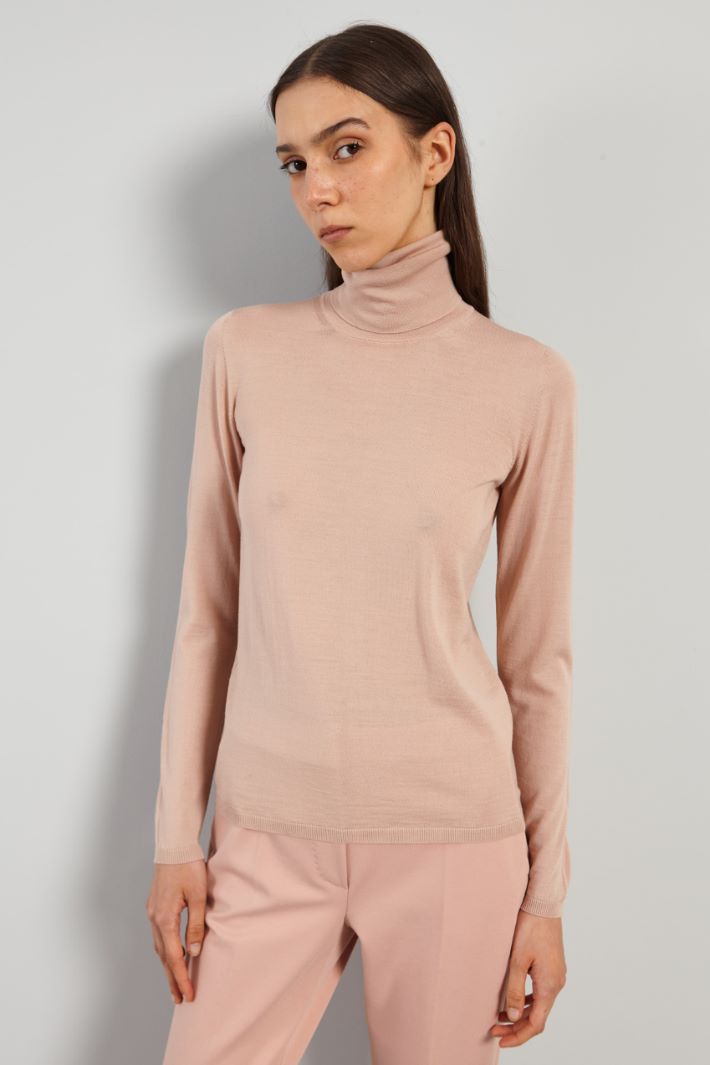 Lightweight wool turtleneck Intrend - 3