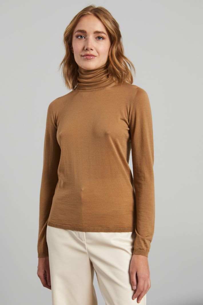 Lightweight wool turtleneck Intrend - 3