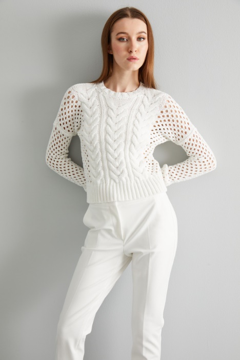 Openwork sweater Intrend