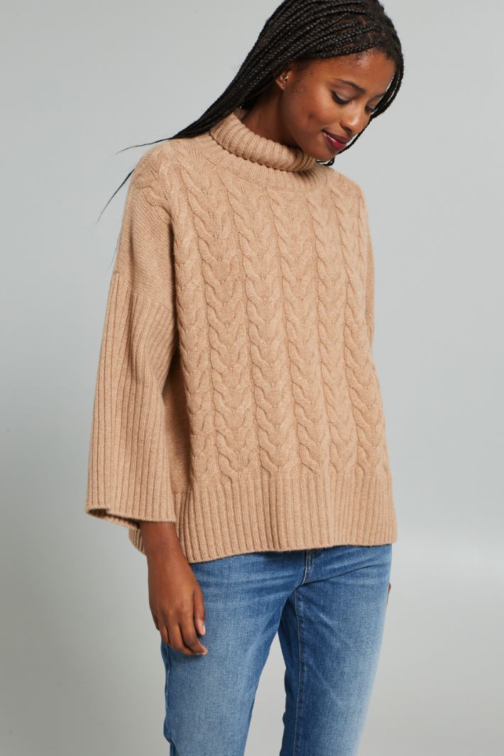 Loose cashmere sweater Intrend - 3